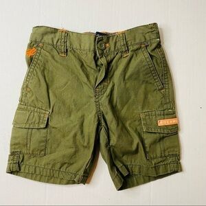 RocaWear Cargo Shorts Green/Orange Size:24m